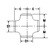 Butt Welded Cross