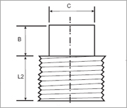 Square Head Plug