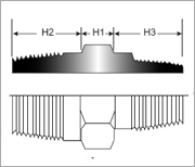 Reducing Hexagonal Nipple